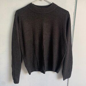 Vintage Sag Harbor Women's Grey Sweater Size M